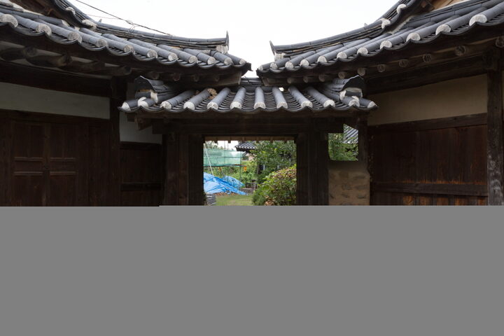 밀양청운리안씨고가_바깥대문 (촬영년도 : 2015년)