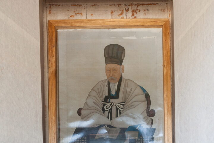 산청 이택당 물산영당_영정 (촬영년도 : 2015년)