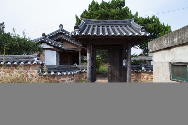 산청단계리박씨고가_입구 (촬영년도 : 2015년)