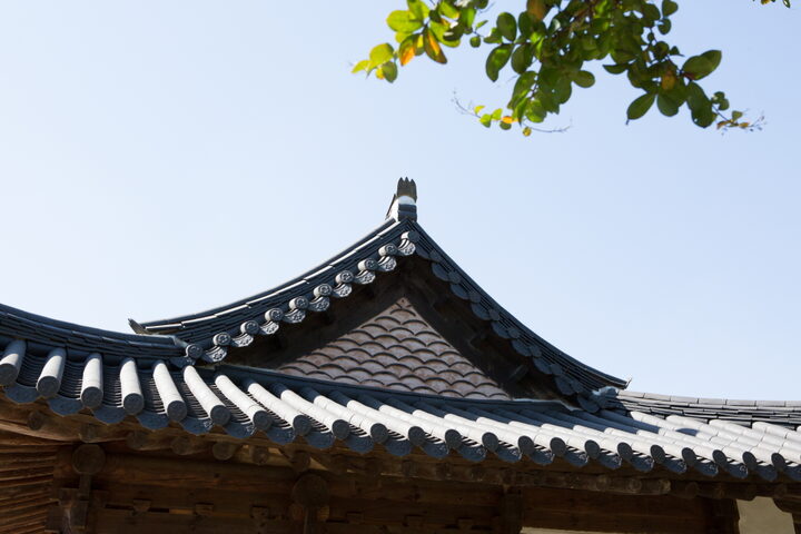 산청 사양정사_팔작지붕 (촬영년도 : 2015년)