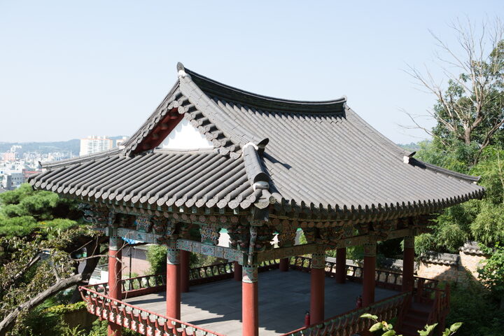 진주 비봉루_누각 전경 (촬영년도 : 2015년)