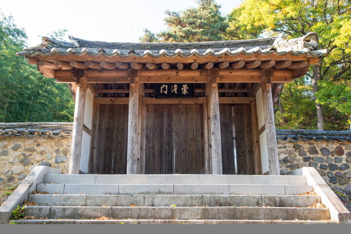 경주 두산서당_내삼문 (촬영년도 : 2015년)