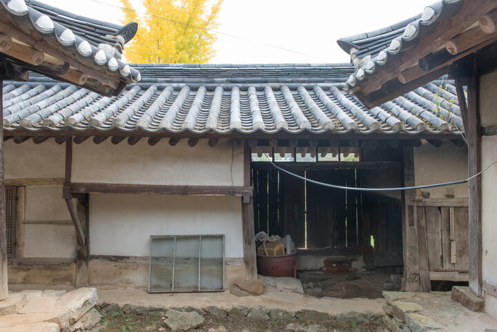 풍산류씨재사_대문채 (촬영년도 : 2015년)