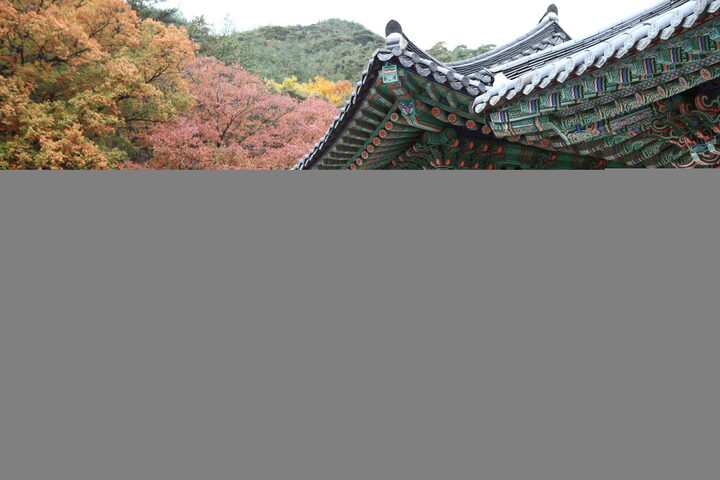 천은사_관음전과 삼성전 (촬영년도 : 2015년)