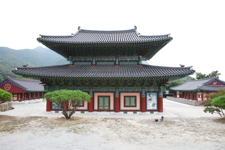 도갑사_대웅전 뒷쪽 전경 (촬영년도 : 2015년)
