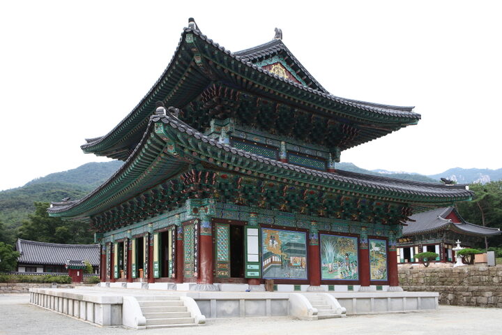 도갑사_대웅전 측면 (촬영년도 : 2015년)