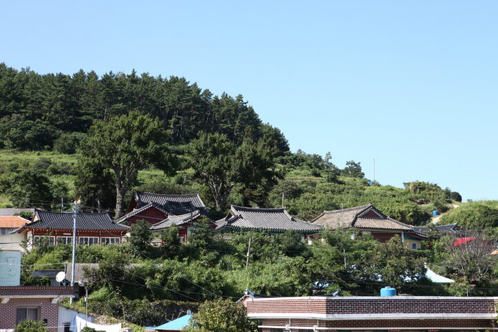 완도향교_원경 (촬영년도 : 2015년)