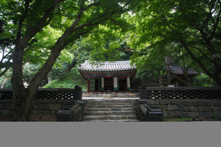 나한전_입구 전경 (촬영년도 : 2015년)