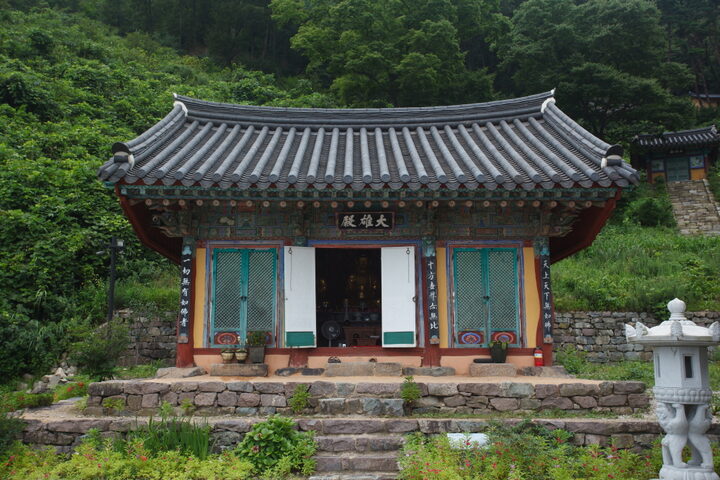 상원사대웅전_정면 (촬영년도 : 2015년)