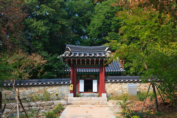 갑사표충원_입구 전경 (촬영년도 : 2015년)