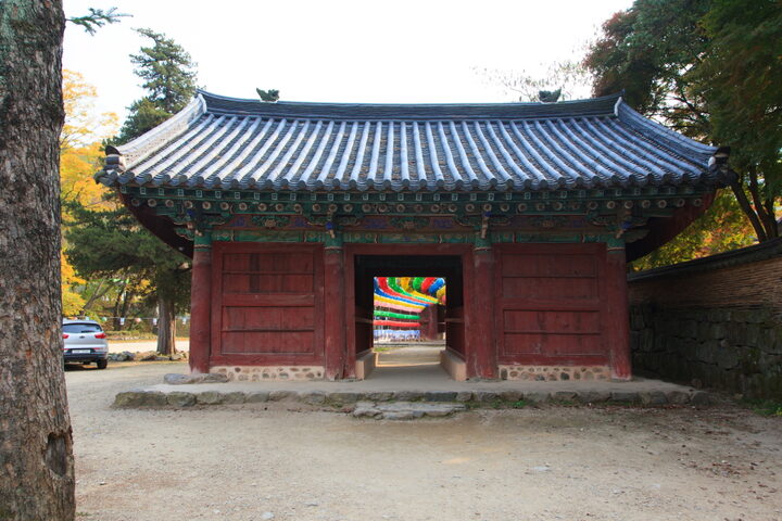 마곡사천왕문_배면 (촬영년도 : 2015년)