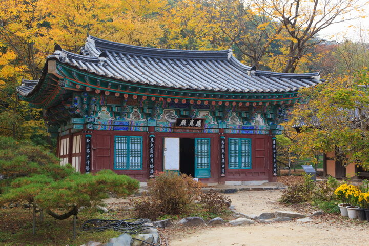 마곡사응진전_전경1 (촬영년도 : 2015년)