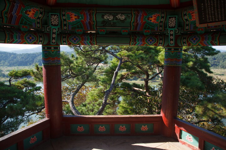 백화정_백화정에서 바라본 백마강 전경2 (촬영년도 : 2015년)