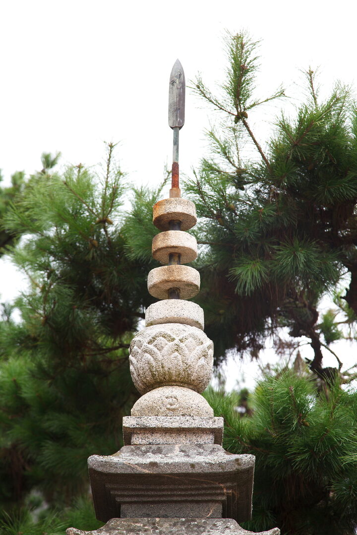 동사리석탑_상륜부 (촬영년도 : 2015년)