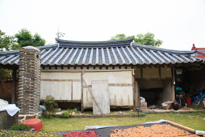 박기성가옥_사랑채 배면 (촬영년도 : 2015년)