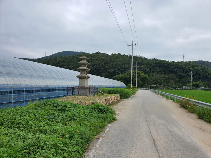장성 진원리 오층석탑