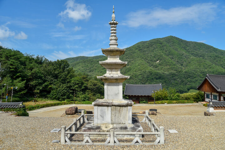 북장사 삼층석탑