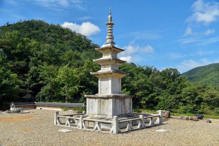 북장사 삼층석탑