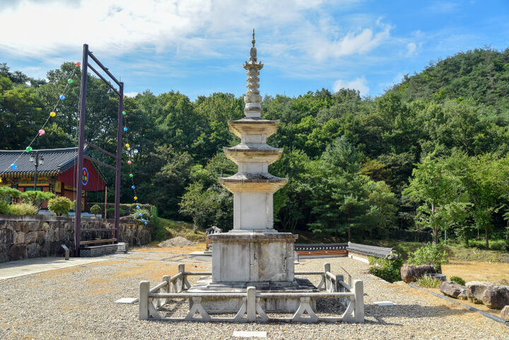 북장사 삼층석탑