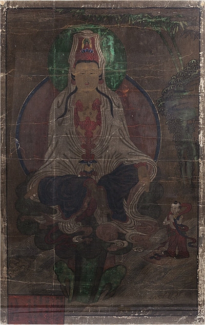 백의관음보살도(국립해양박물관)