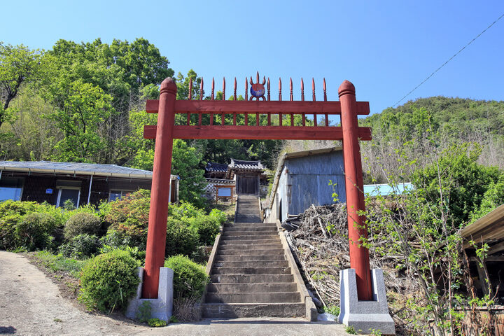 문화재자료 청주 모충사