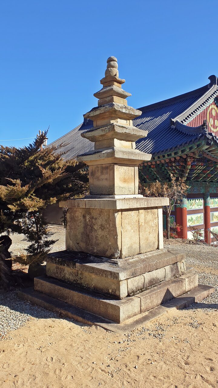 군위 법주사 오층석탑