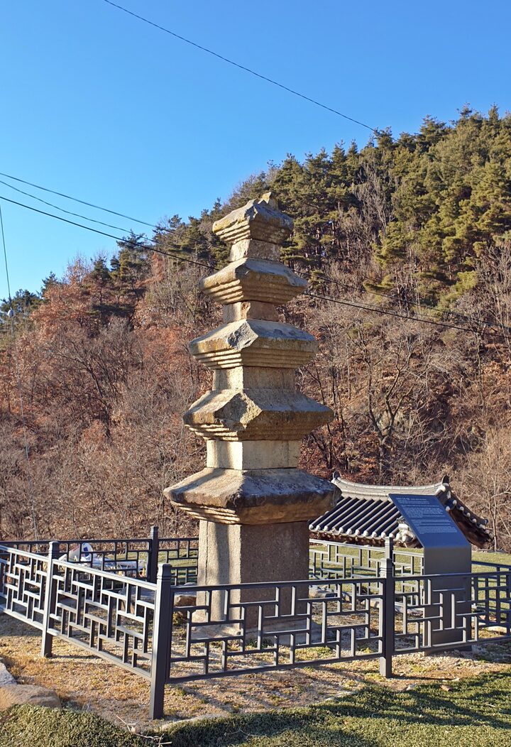 군위 화본리 오층석탑