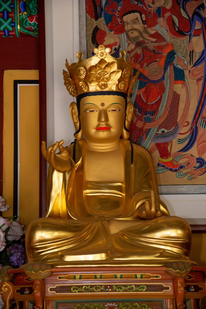 서천영수암목조보살좌상(사진)_정면 (촬영년도_2024년)