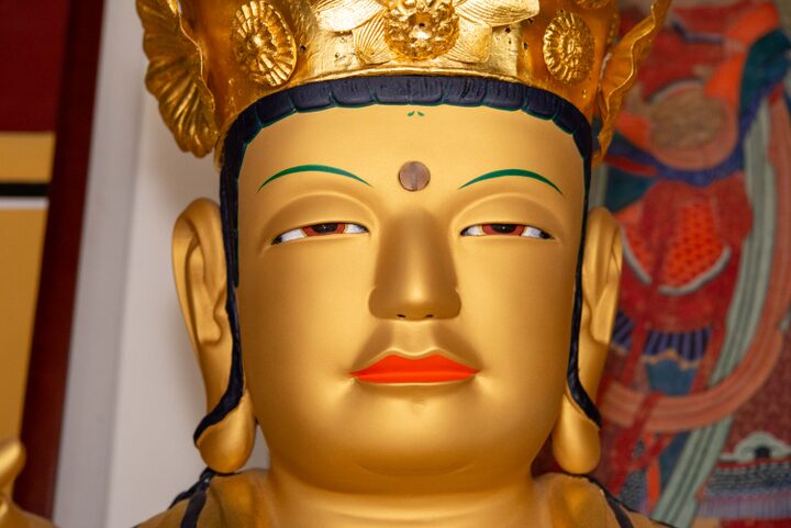 서천영수암목조보살좌상(사진)_세부 (촬영년도_2024년)