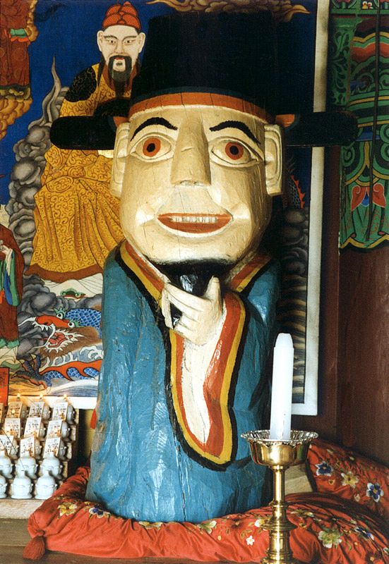 목조문인상