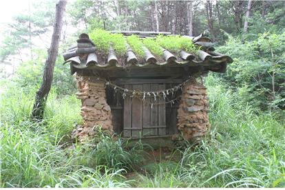 영주 금광리 성황당(정면)