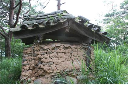 영주 금광리 성황당(우측면)