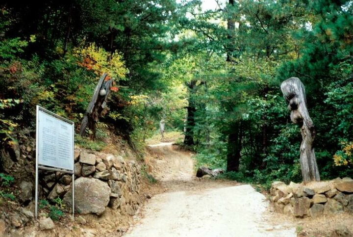 벽송사목장승전경