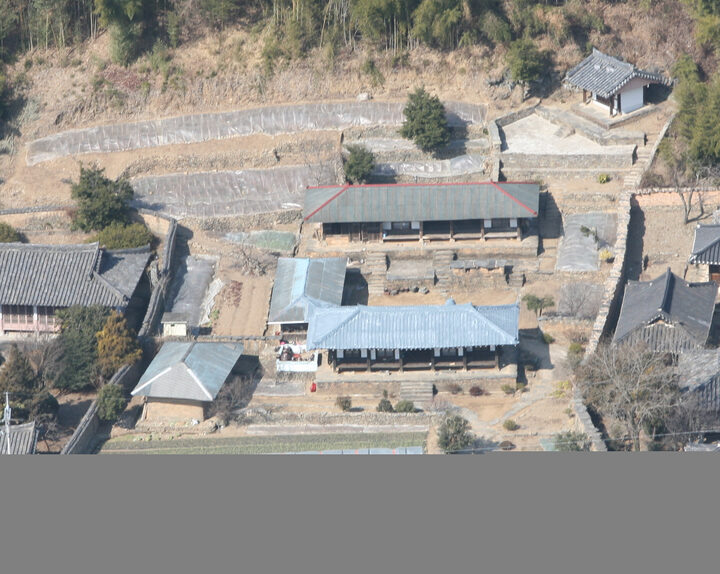 고성 학림리 최씨종가 전경사진
