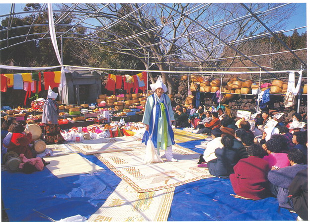 송당 마을제 전경2