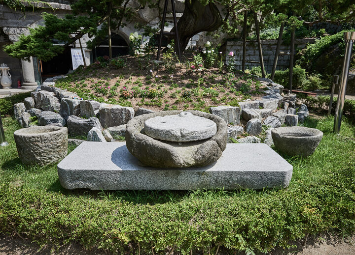 보문사 맷돌