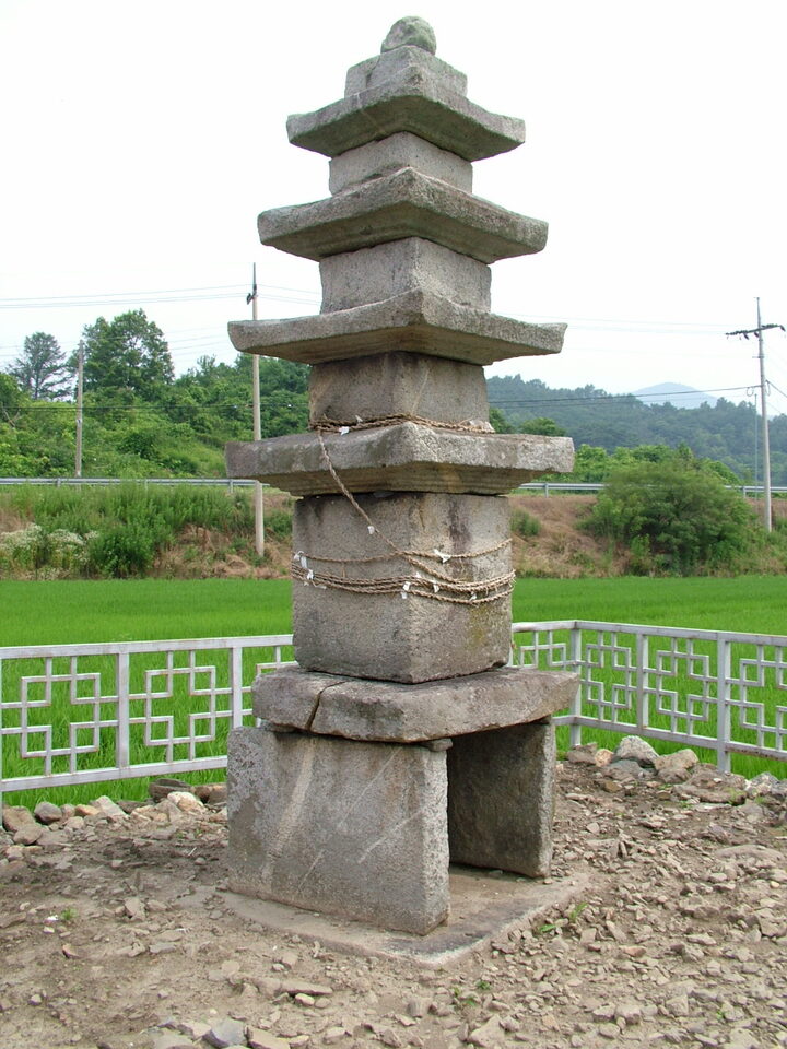 송덕리 오층석탑