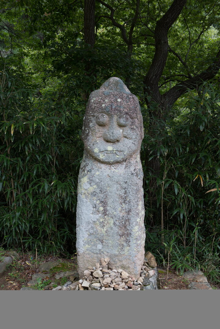 창녕 관룡사 석장승_우측 석장승 (촬영년도 : 2015년)