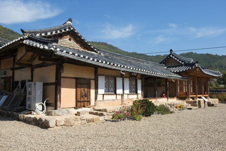 안동권씨병곡종택_전경 (촬영년도 : 2015년)