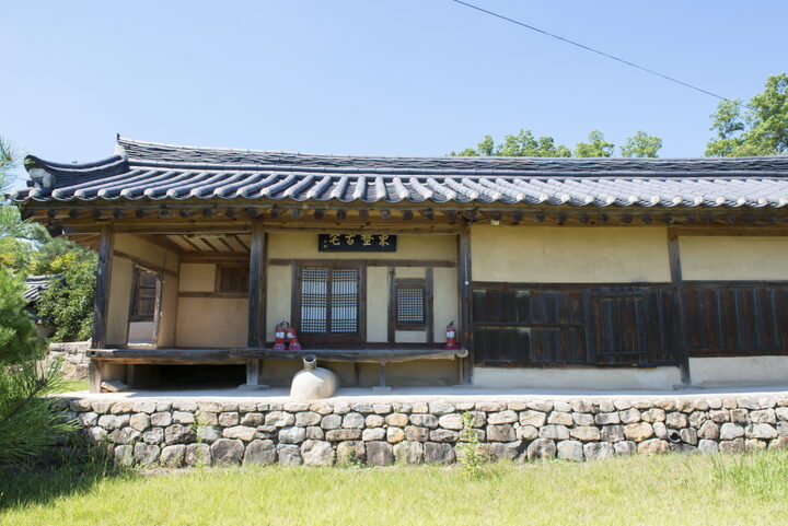 안동 소산동 동야고택_사랑채 정면 (촬영년도 : 2015년)