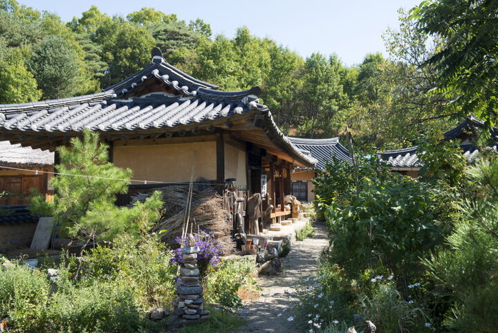 영주수도리김뢰진가옥_사랑채 측면 (촬영년도 : 2015년)