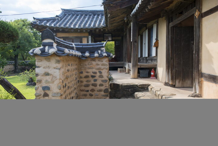 의성 운곡당_내외담 (촬영년도 : 2015년)