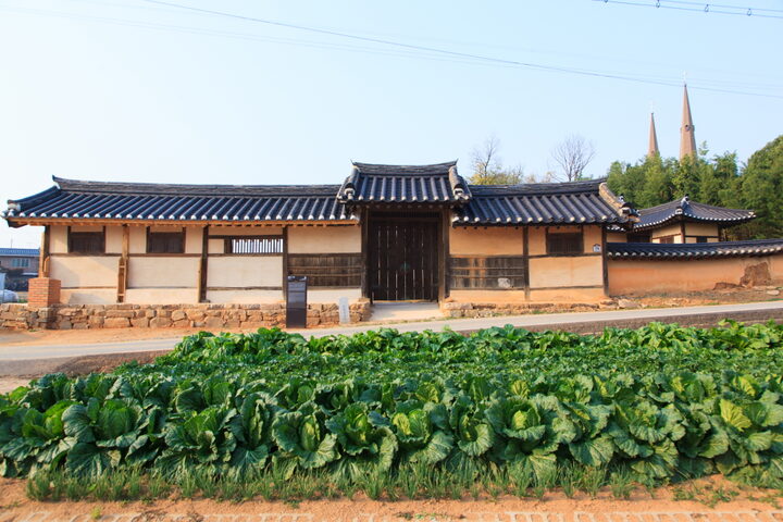윤일선가옥_솟을대문 (촬영년도 : 2015년)