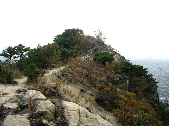 용마산1보루전경