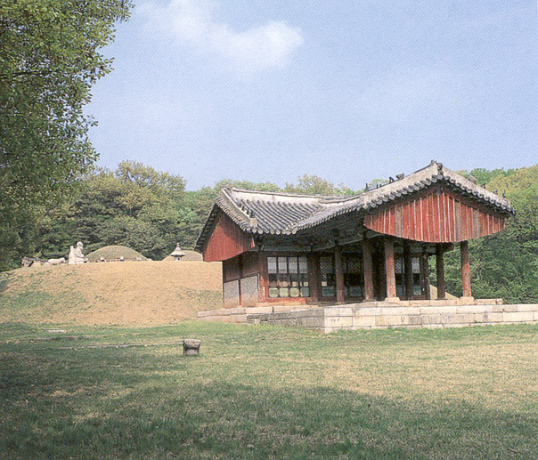 효릉 전경