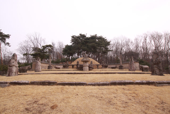 순릉 근경(2012.03.22.찰영, 파주삼릉관리소)