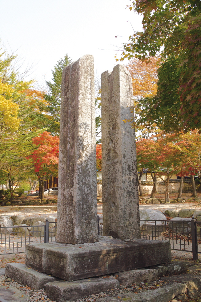 김제 금산사 일원-당간지주