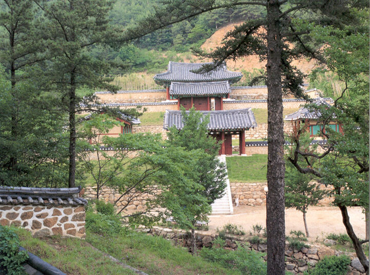묘역전경