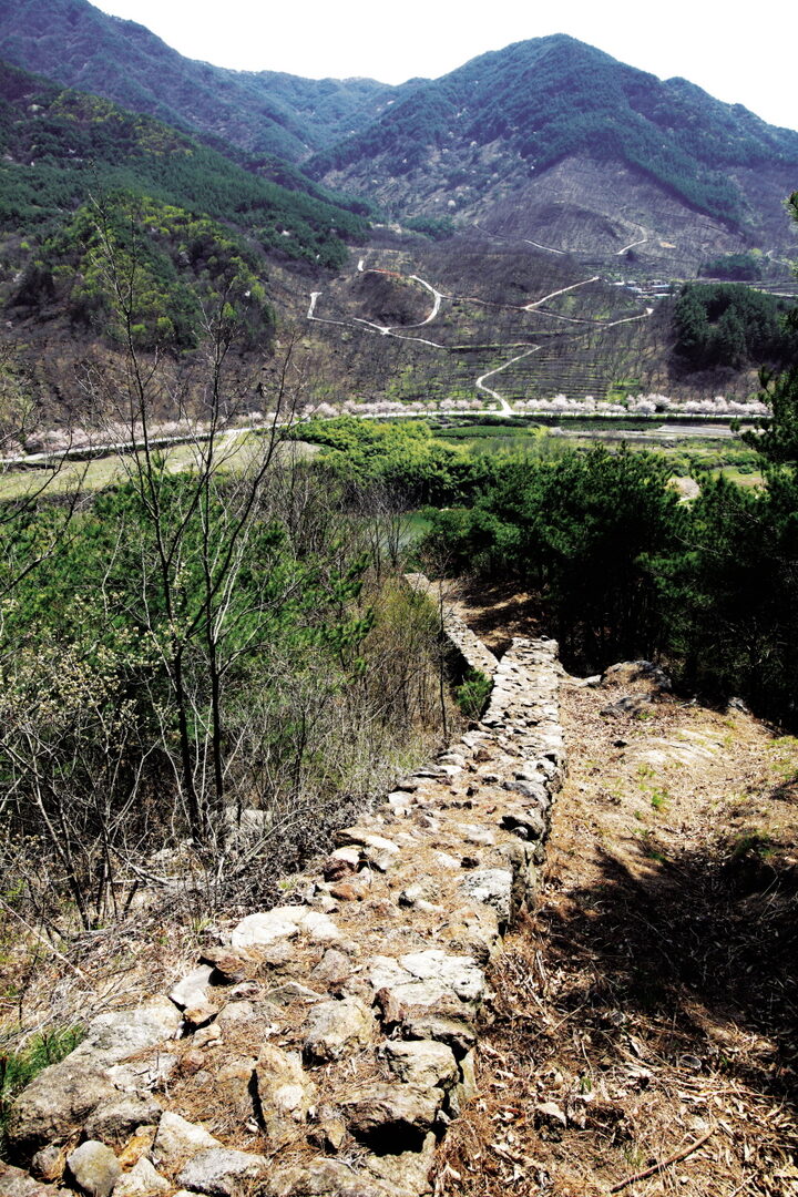 구례 석주관성 근경