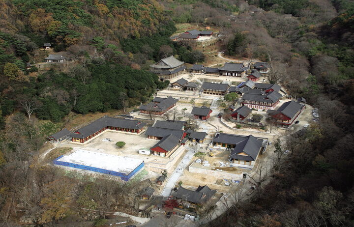 구례 화엄사 전경